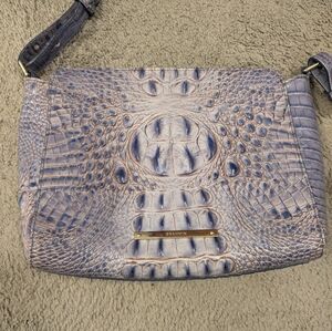 Brahmin crossbody purse with matching wallet